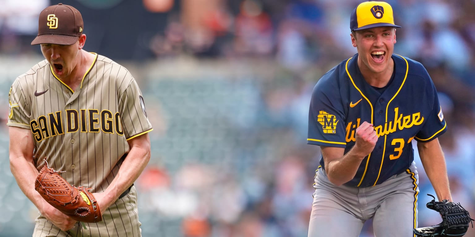 Here’s how the pitching might line up for the Padres-Brewers NLDS