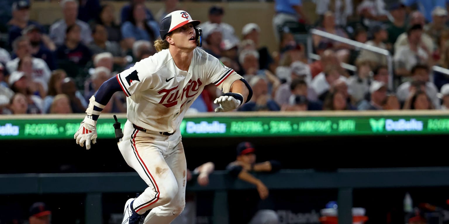 Keaschall's first leadoff at-bat of the year couldn't have gone much better