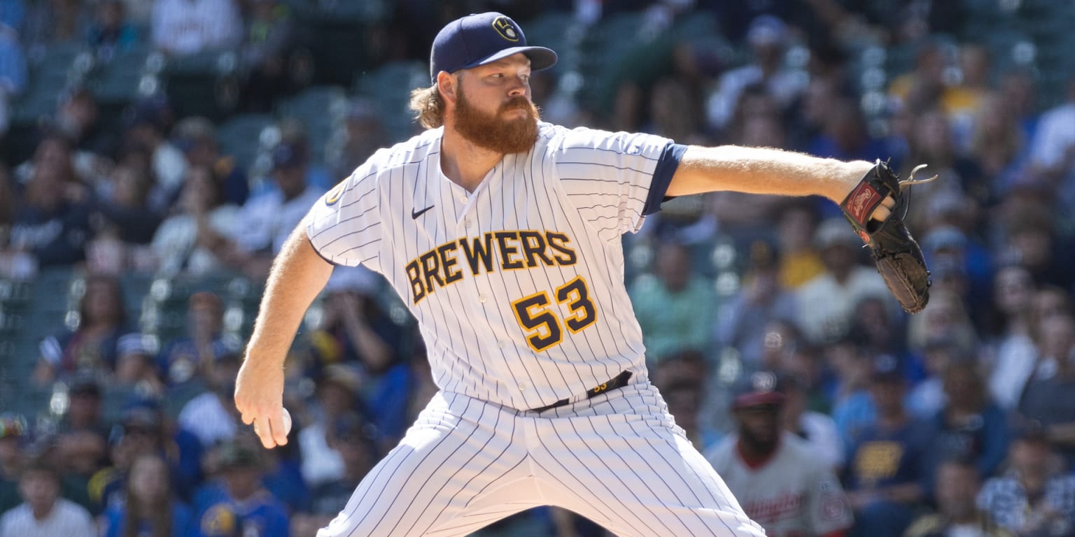 Brewers top setup man likely to miss postseason after he 'punched a wall' –  KNBR