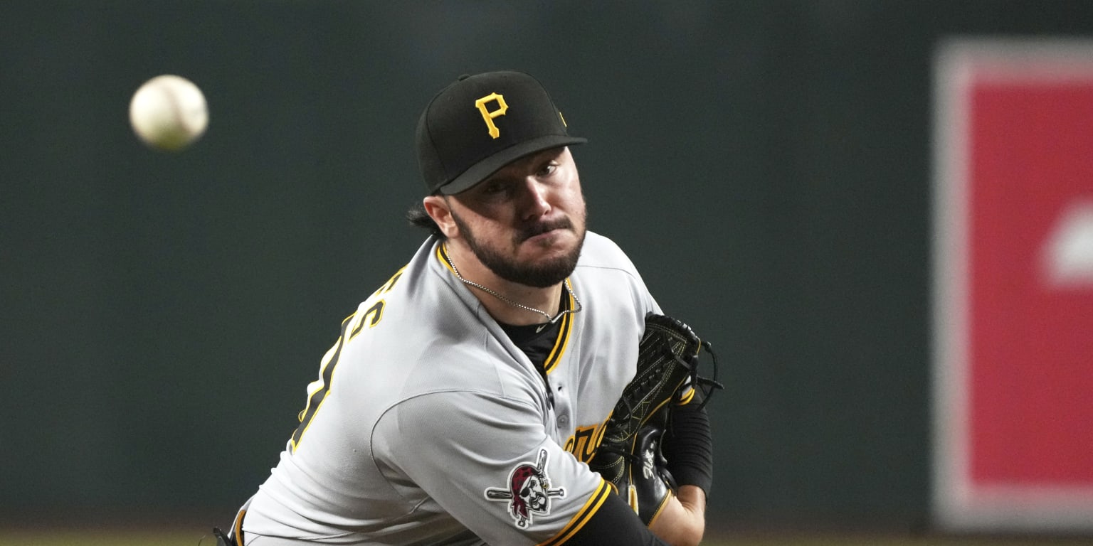 パイレーツのポール・スキーンズがオールスターの会見に登場