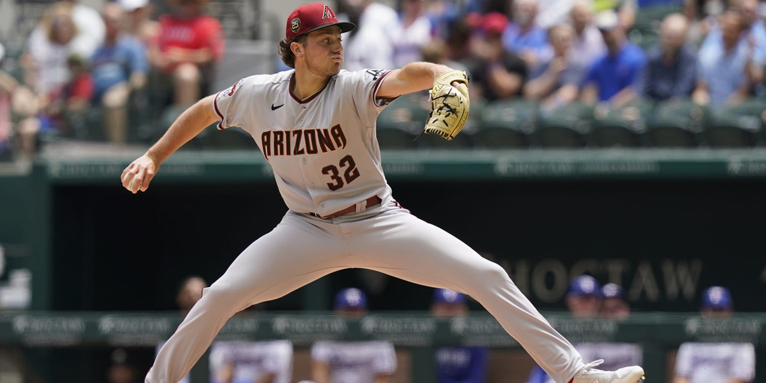 Diamondbacks beat Rangers 12-7 despite tough debut for Brandon Pfaadt