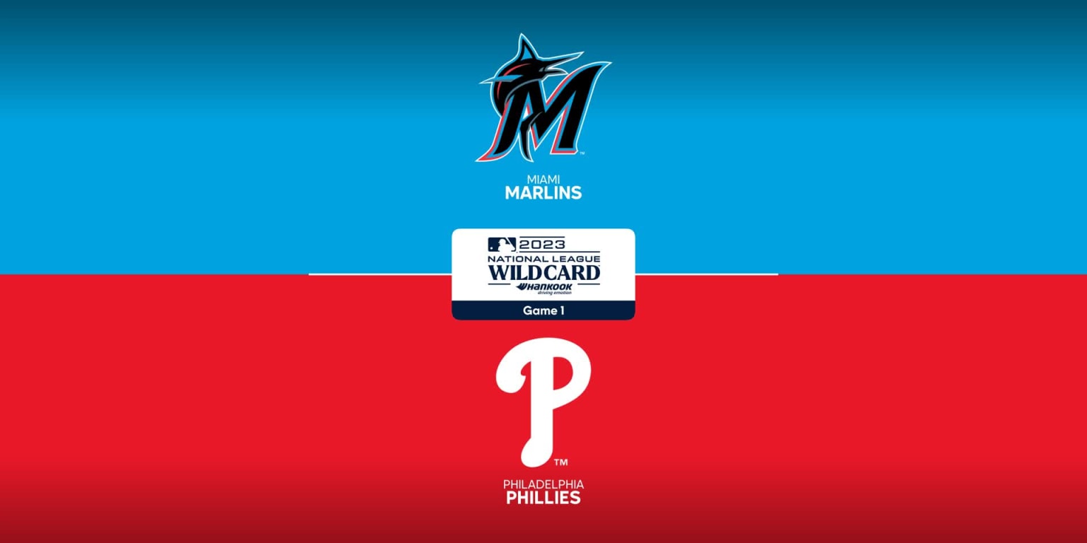 Philadelphia Phillies vs Miami Marlins ~ 2023 MLB NL Wildcard Game 1 