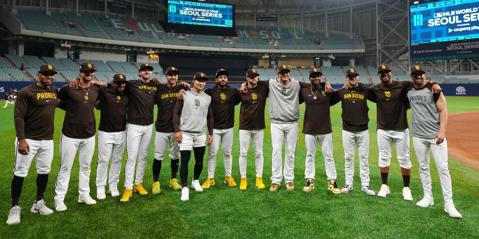 Padres travel roster for Seoul Series 2024