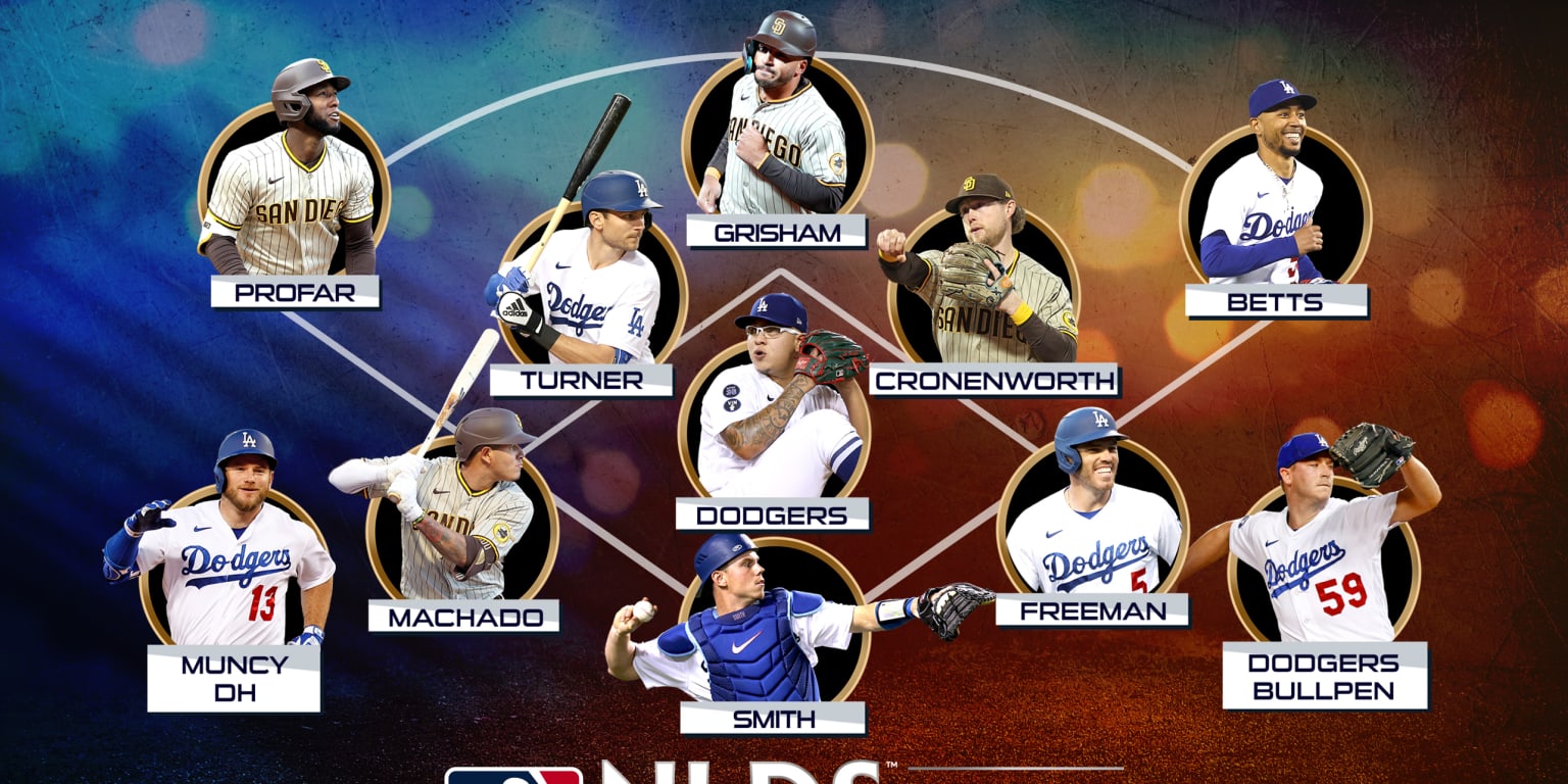 DodgersPadres NLDS position by position breakdown