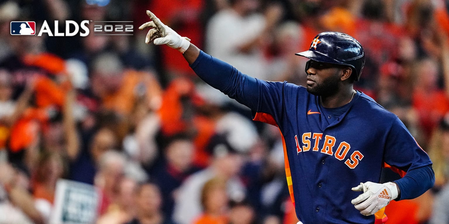 Yordon Alvarez’s homer was key in the Astros’ victory in Game 2 of the ALDS