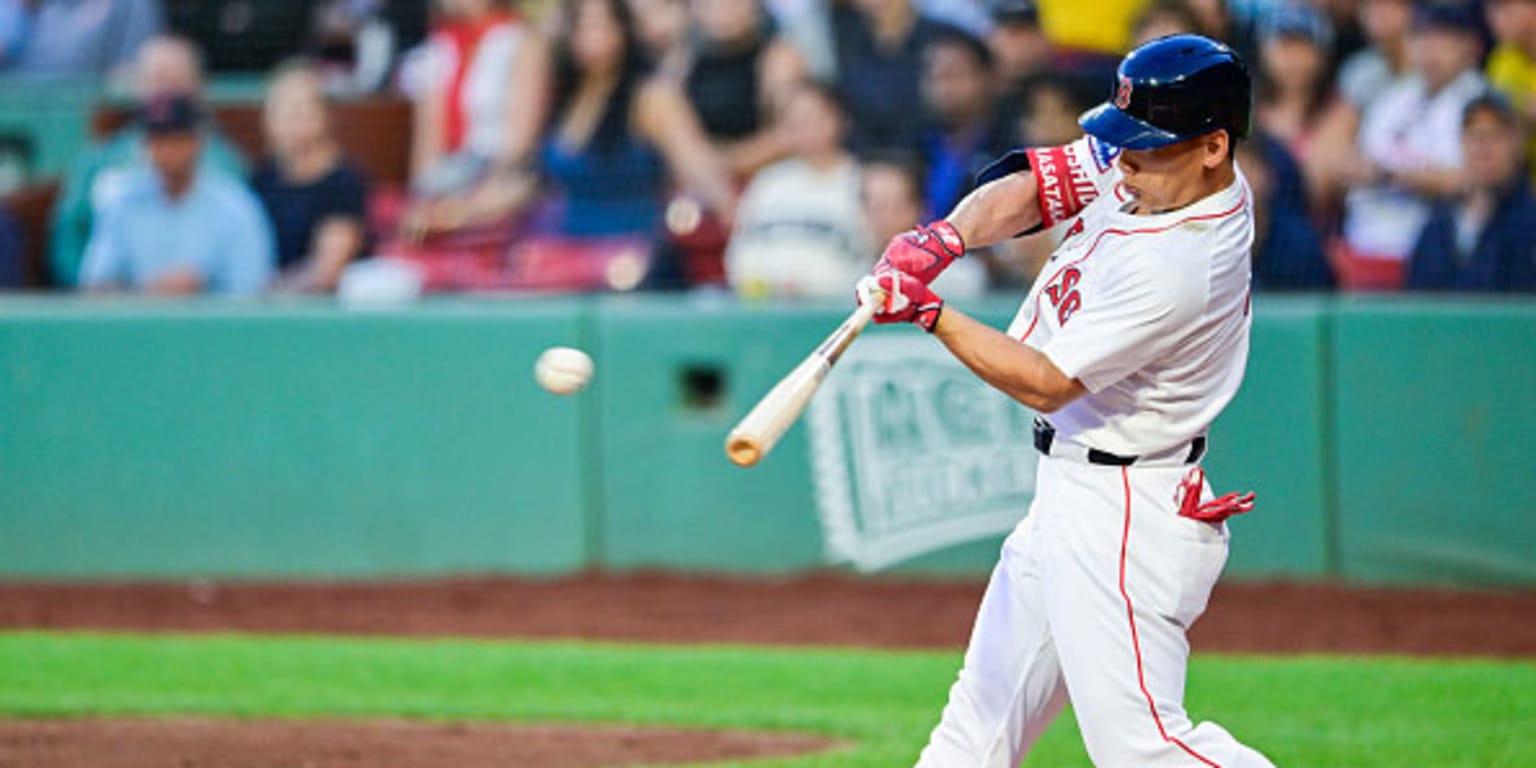 レッドソックス 吉田正尚 直筆サインボール NPB統一球 復帰即3安打の開幕!