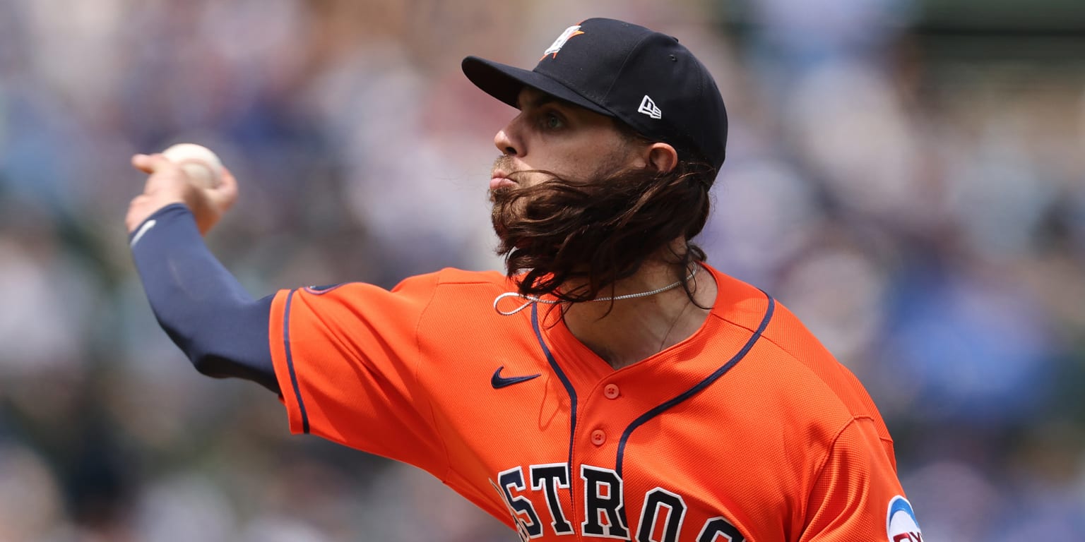 Arrighetti pitches Astros to first Wrigley win in 13 years