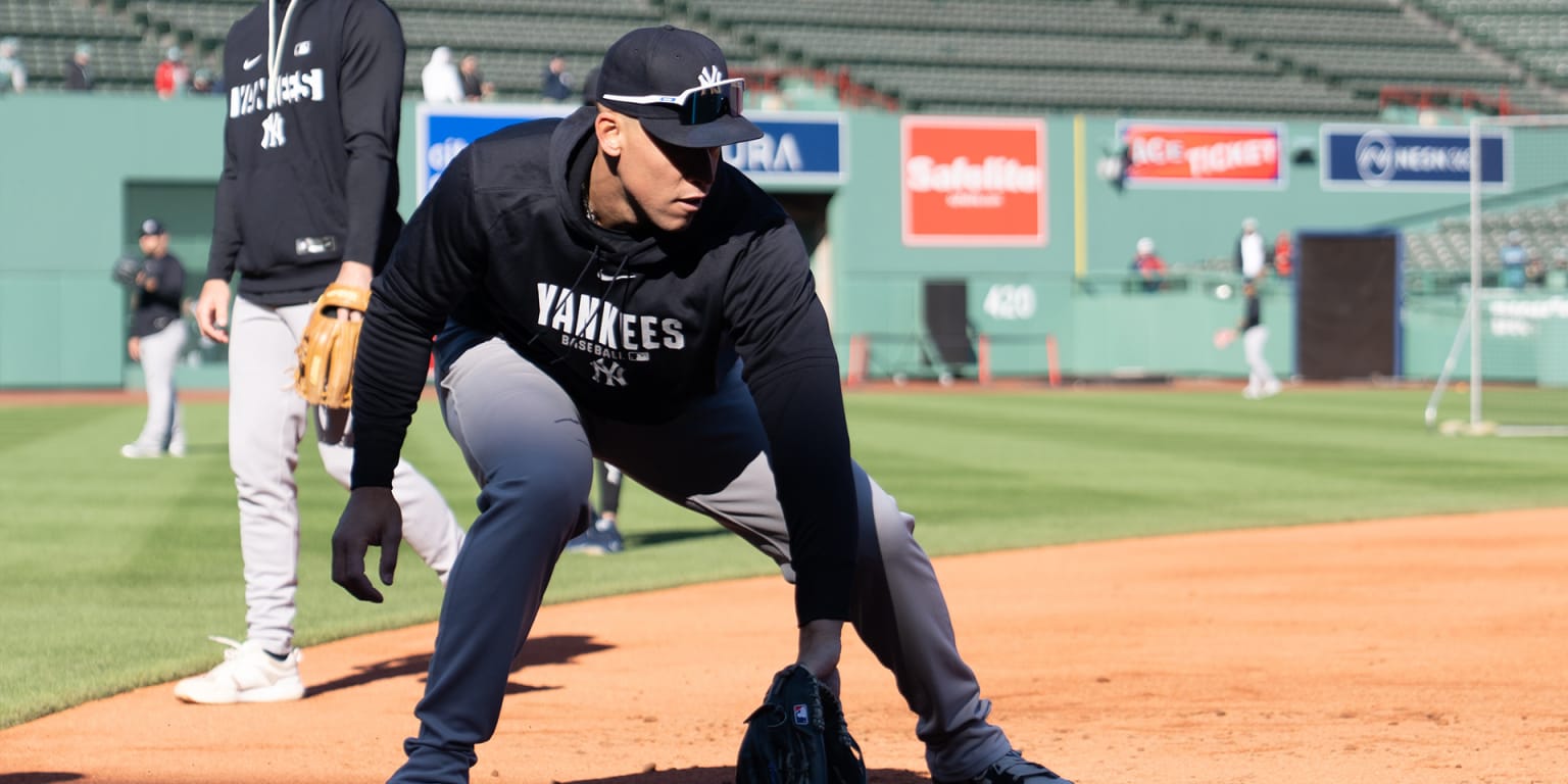 All rise for ... Aaron Judge, the third baseman? Not quite! 