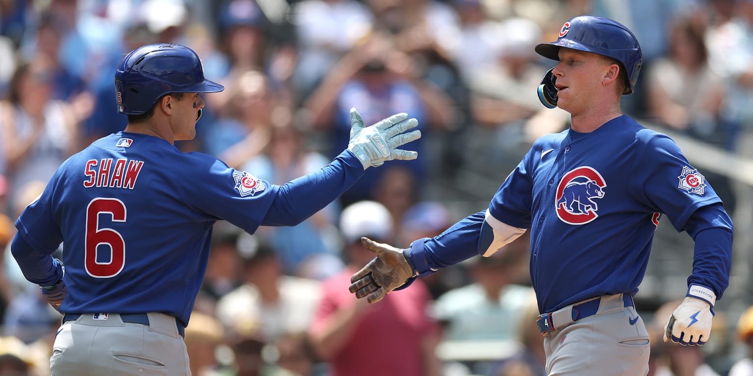 PCA! Slugger heating up as Cubs snag series win in San Diego