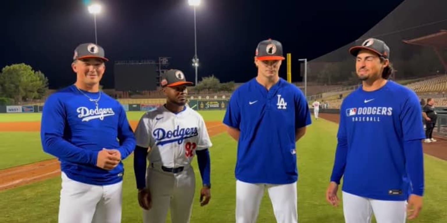 ‘It was awesome’: Dodgers’ Fall League group discusses watching club’s World Series ride
