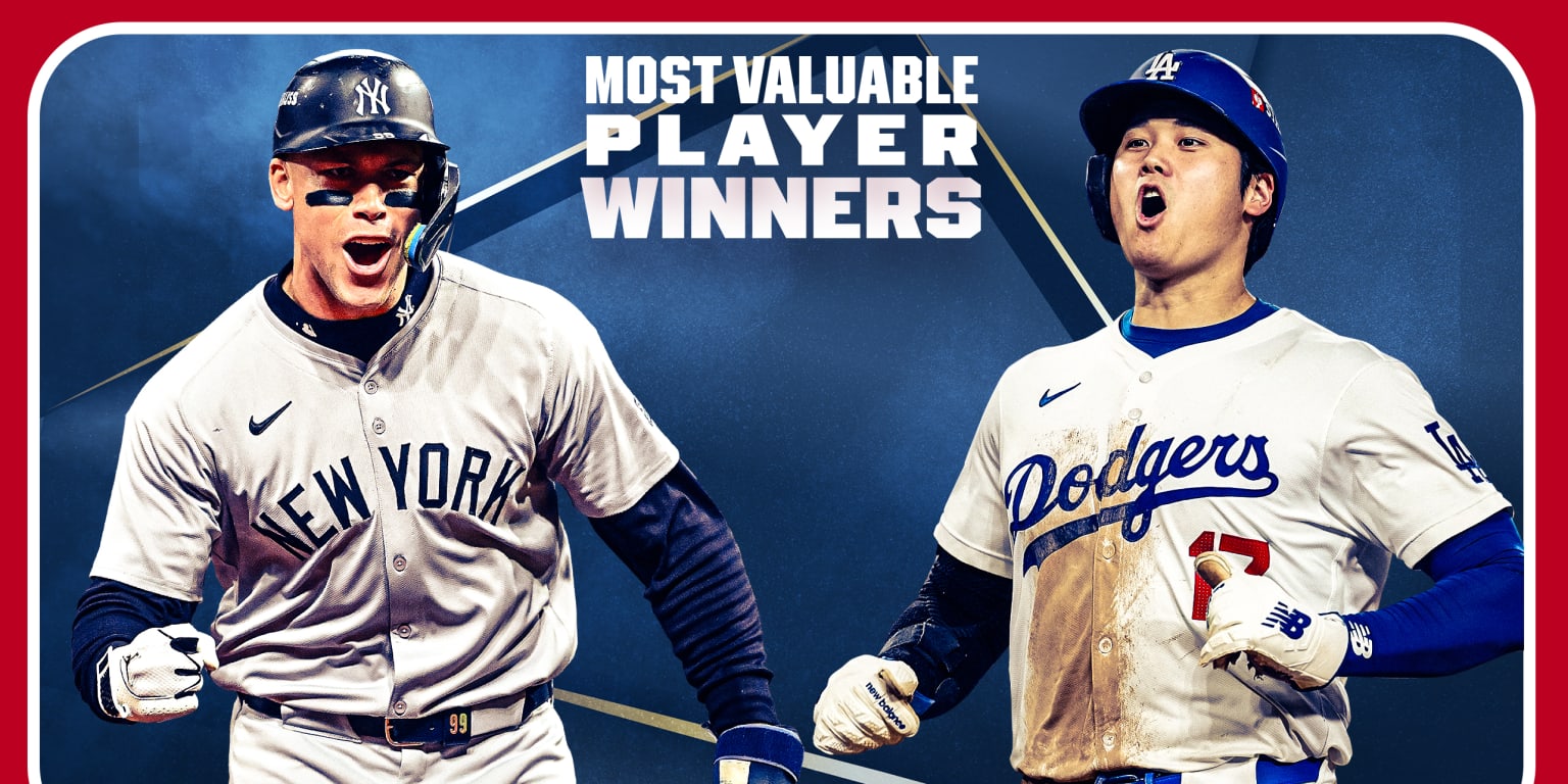 Shohei Ohtani and Aaron Judge are the MLB MVP 2024 Award winners