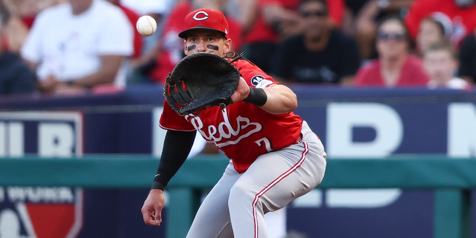 Infield? Outfield? Steer ready to play wherever Reds need him