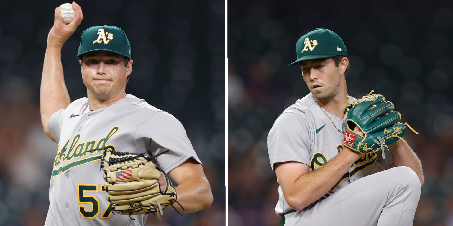 Waldichuk holds Astros hitless in relief, A's launch 3 homers in 4