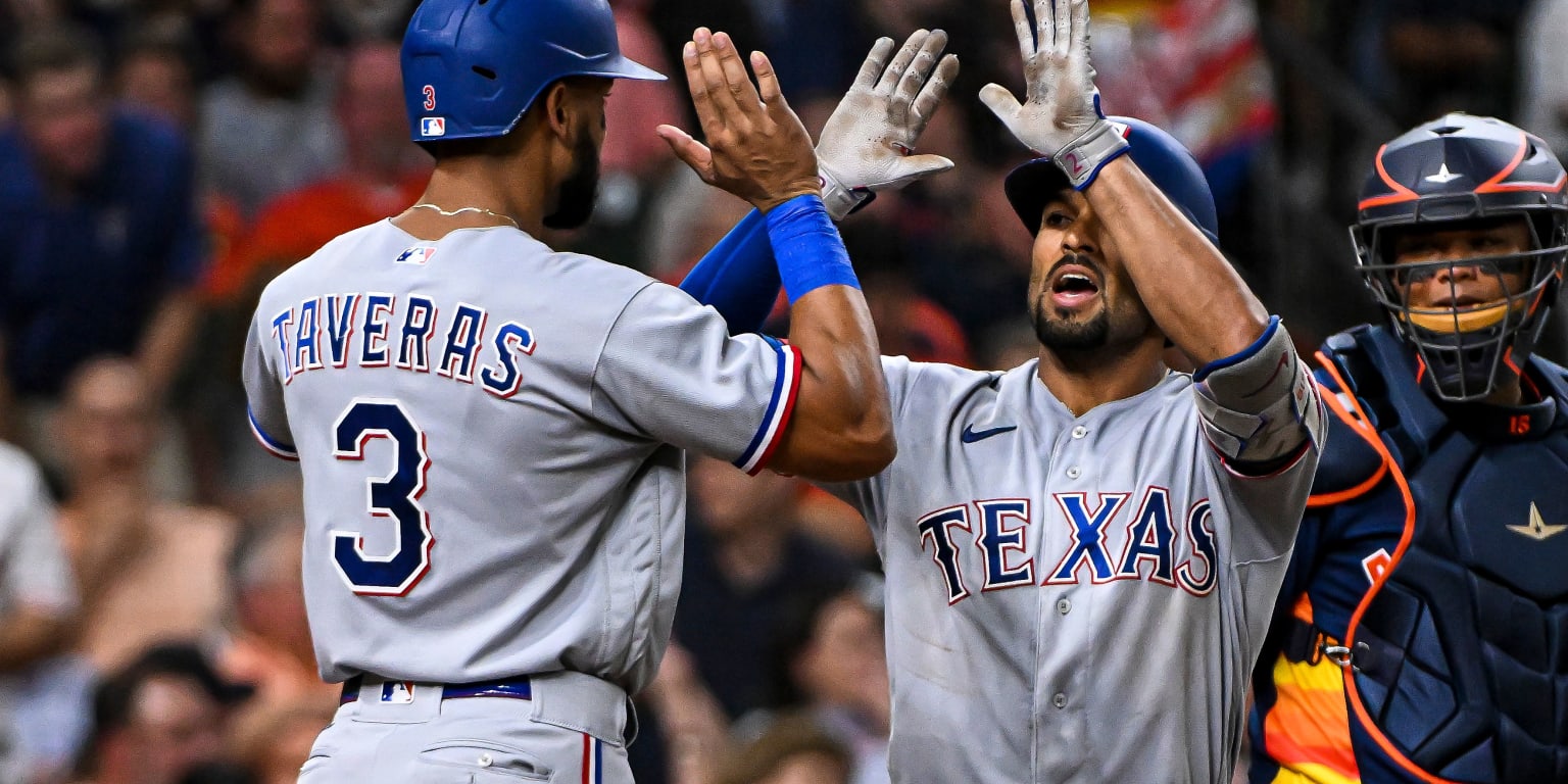 Marcus Semien ejected as benches clear, Rangers beat Astros