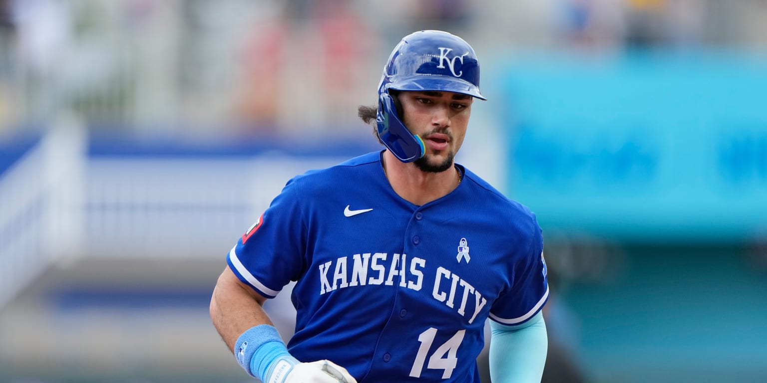 Caglianone (groin soreness) scratched from lineup Sunday in latest Royals injury