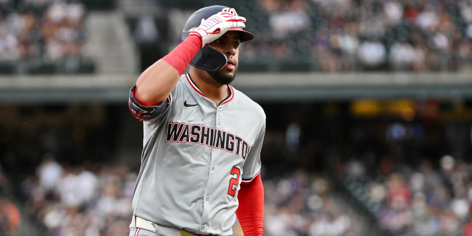 Anthony Rae Nationals set a season high in hits in win vs. Rockies