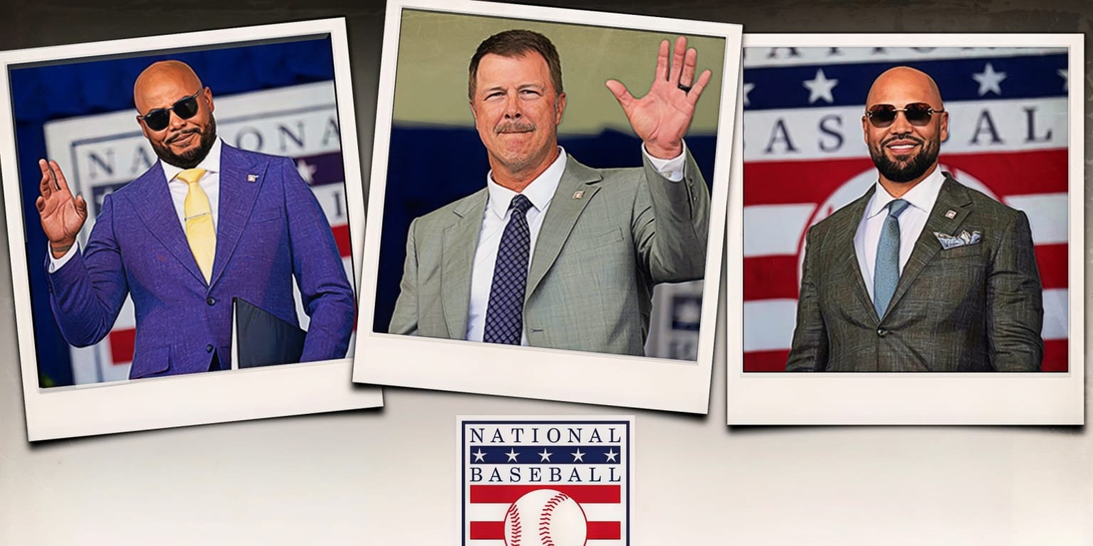 On sun-splashed day, Beltrán, Andruw, Kent enshrined in Hall