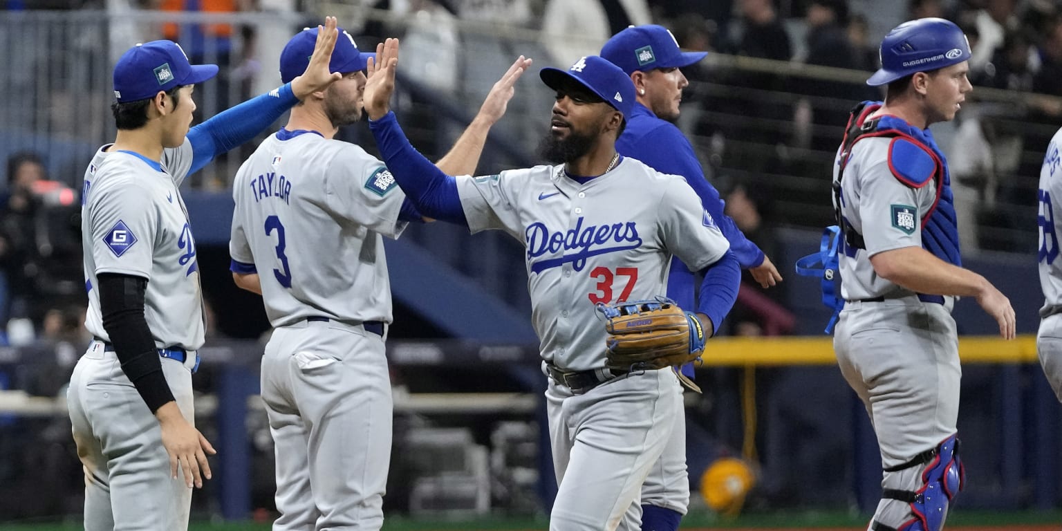 Les Dodgers remportent le premier match des Séoul Series 2024