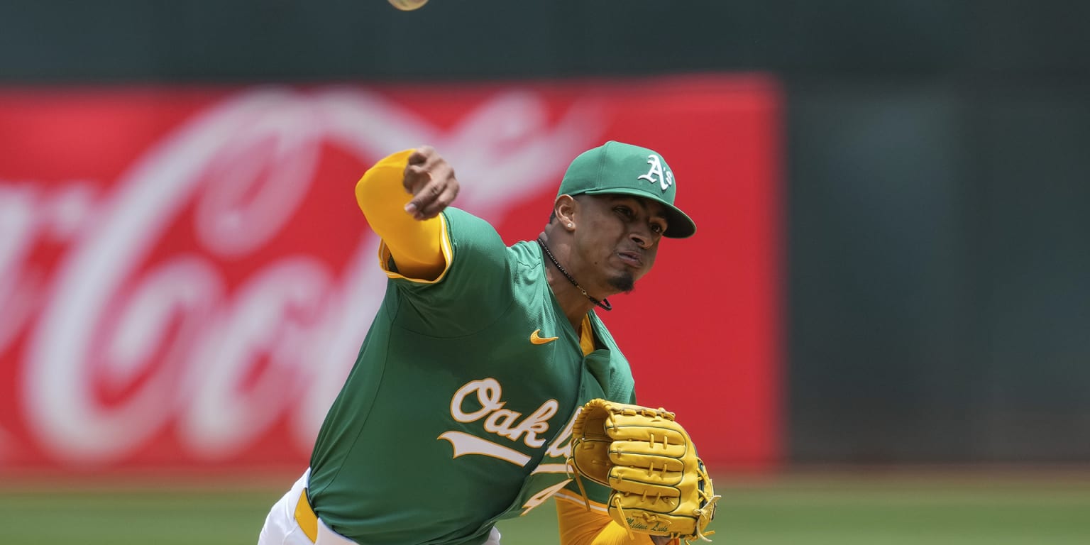 Luis Medina struggles with command in loss to Blue Jays