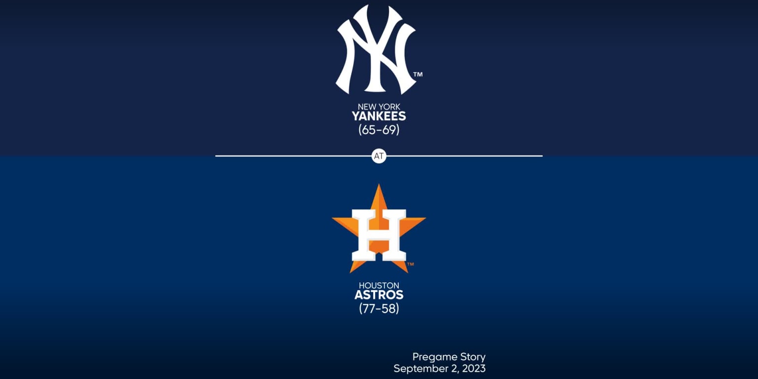 New York Yankees vs Houston Astros - September 02, 2023