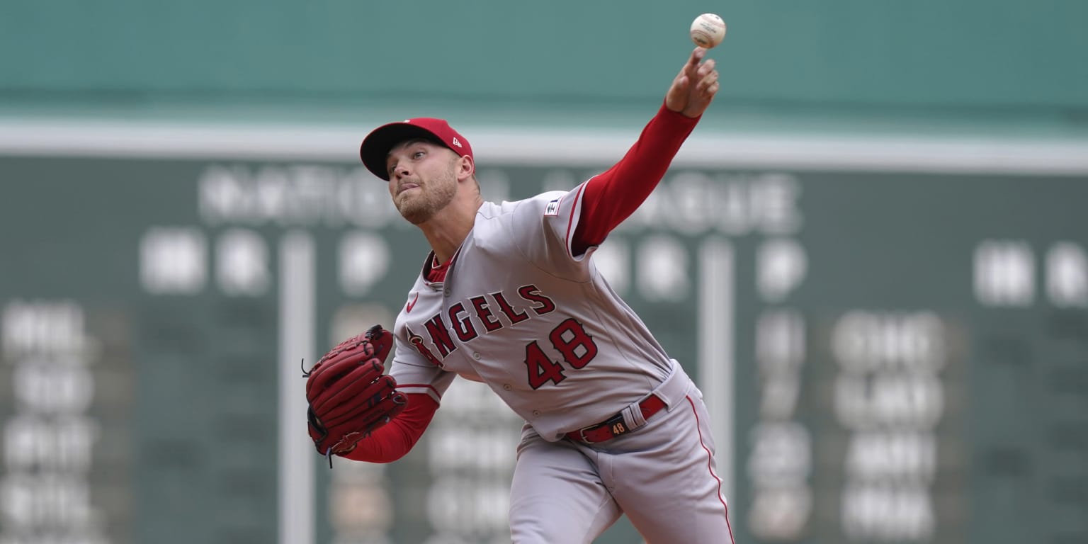 Reid Detmers Los Angeles Angels City Connect Jersey by NIKE
