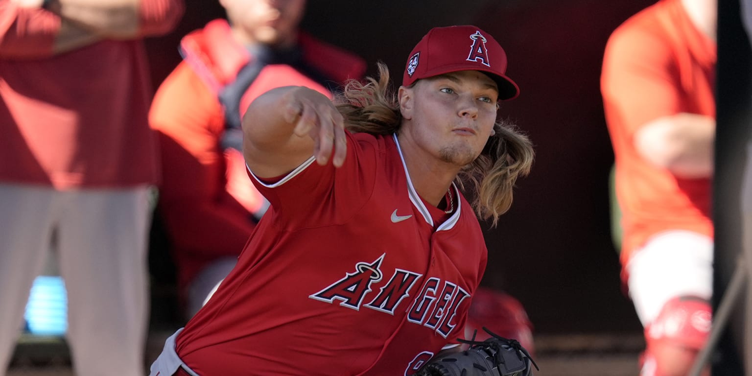 Caden Dana tosses two scoreless innings in spring debut