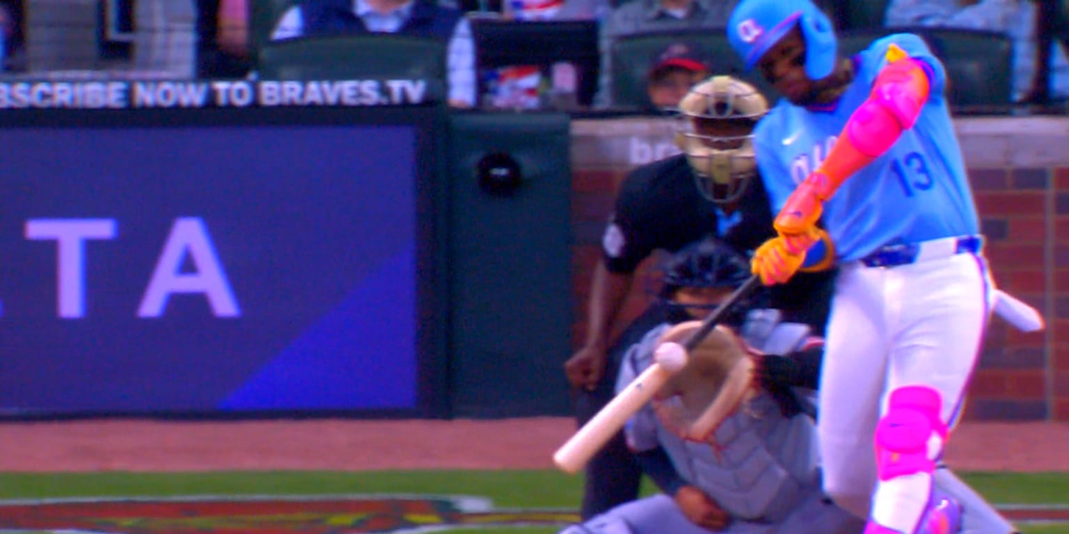 Acuña makes double contact on funky single