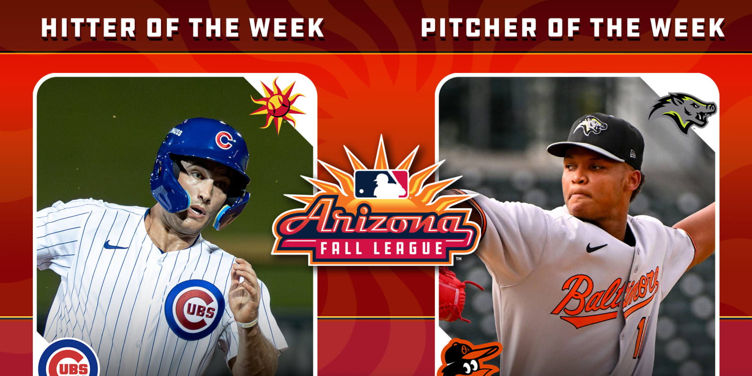 Arizona Fall League 2025 Week 1 award winners