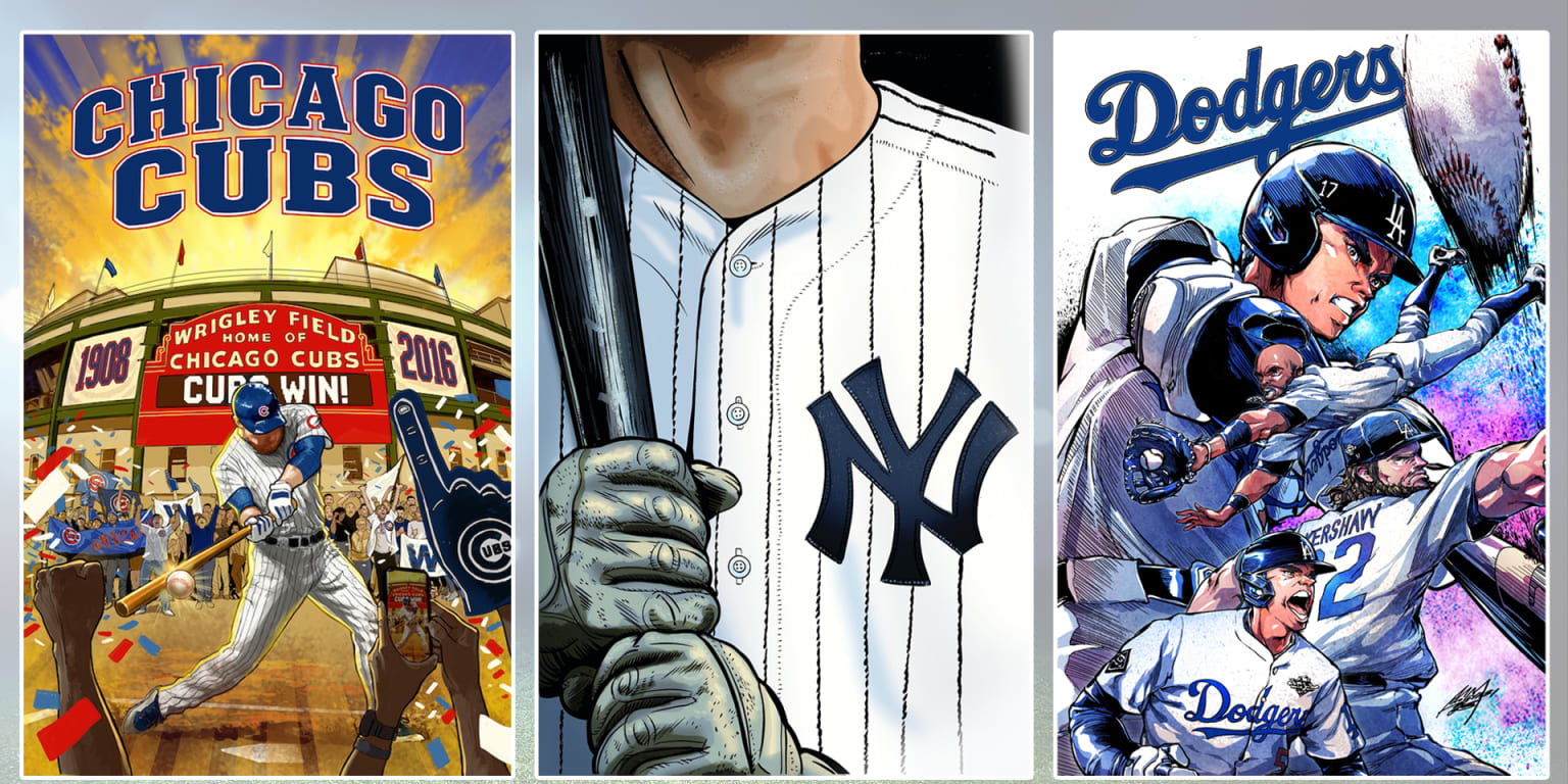Three iconic baseball franchises getting the comic book treatment