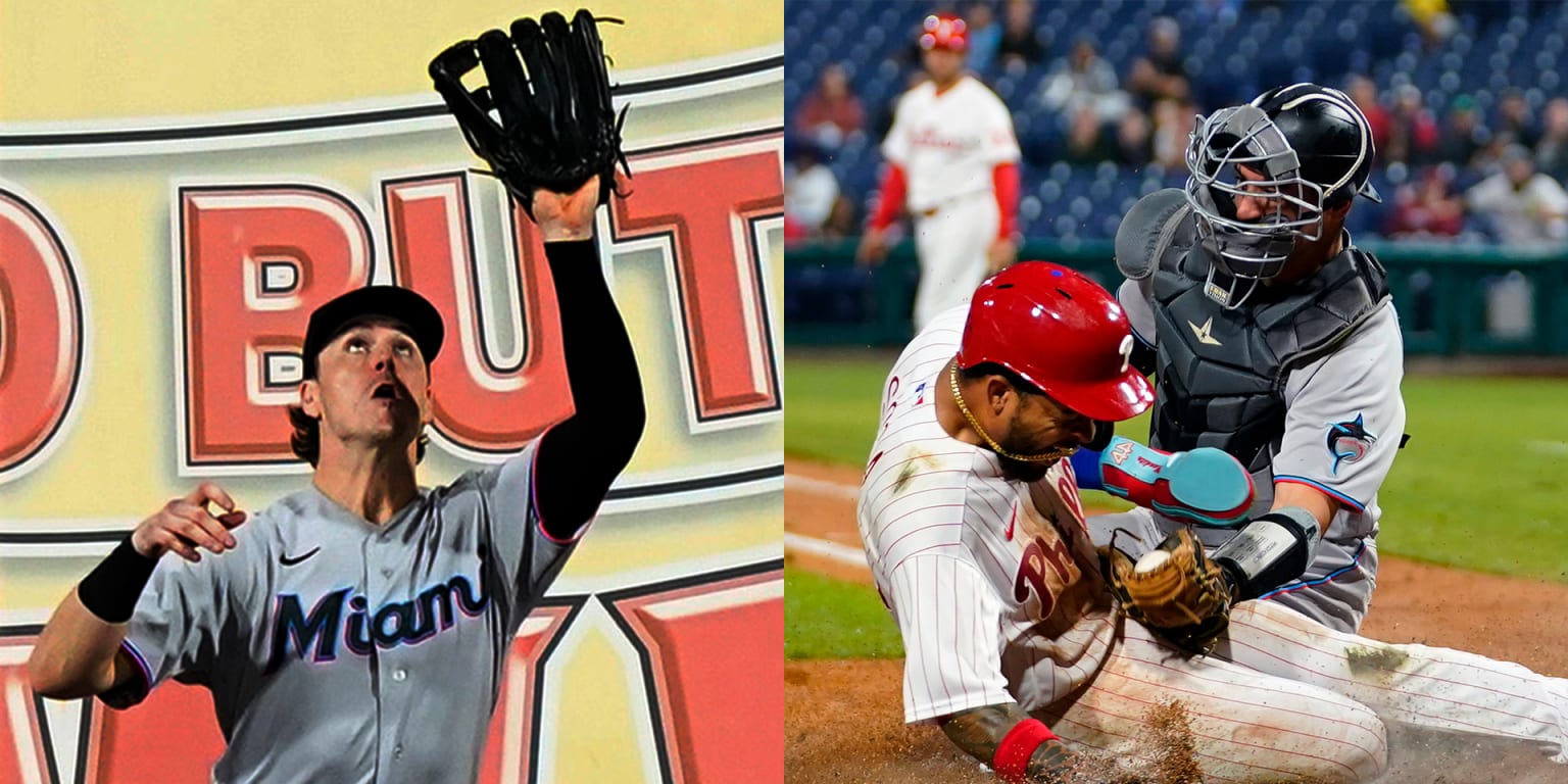 Miami, USA. 09th May, 2021. Miami Marlins third baseman Brian Anderson (15)  throws the ball to first base during the fourth inning against the  Milwaukee Brewers at loanDepot park in the Little