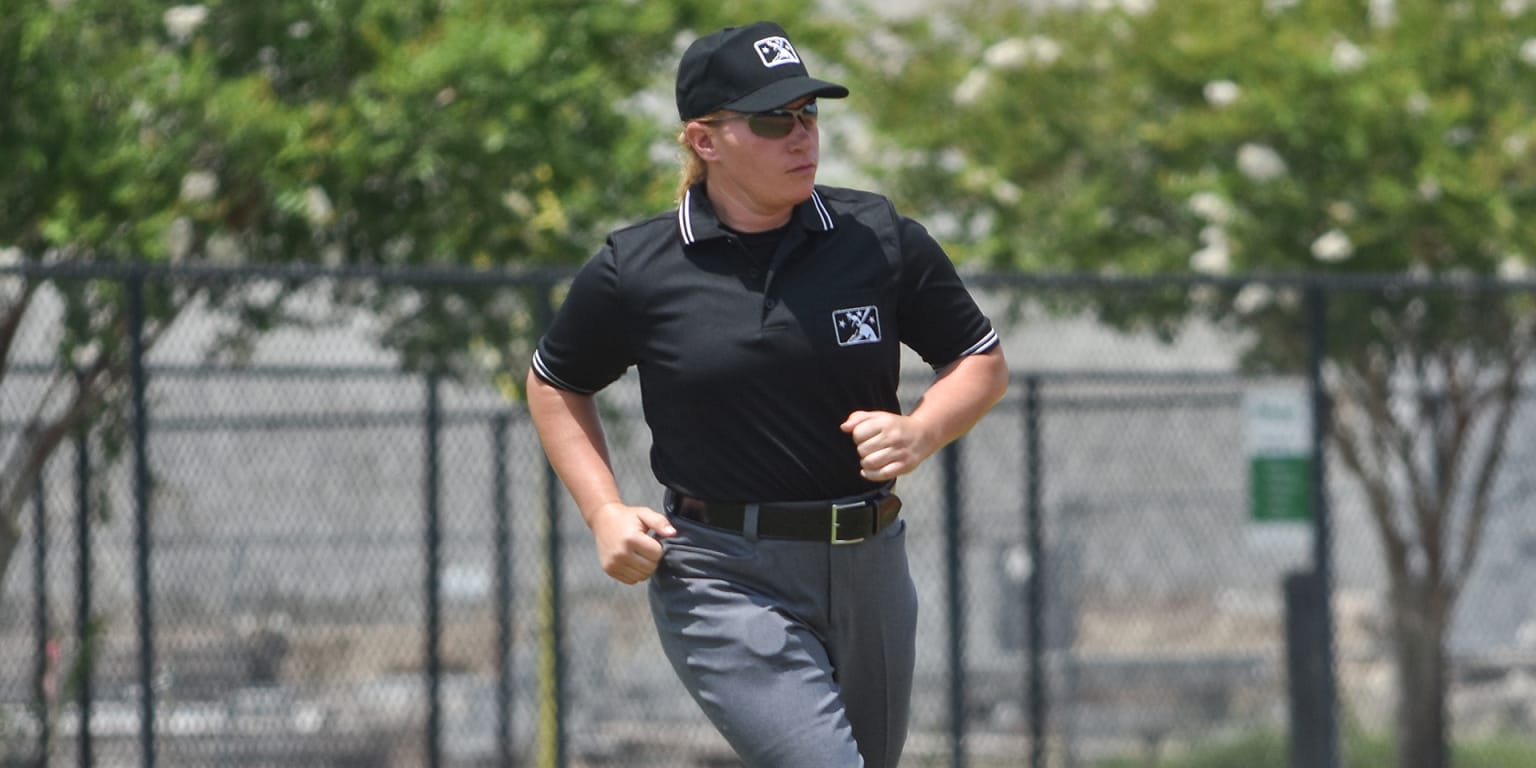 Watch now: Minor League umpire Jen Pawol 