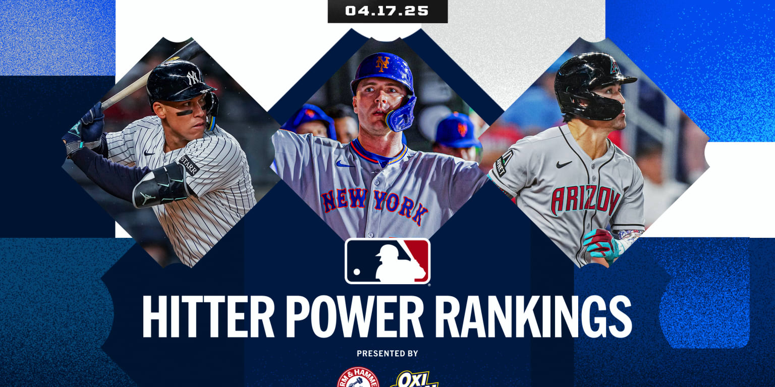 Early hot streaks shake up Hitter Power Rankings
