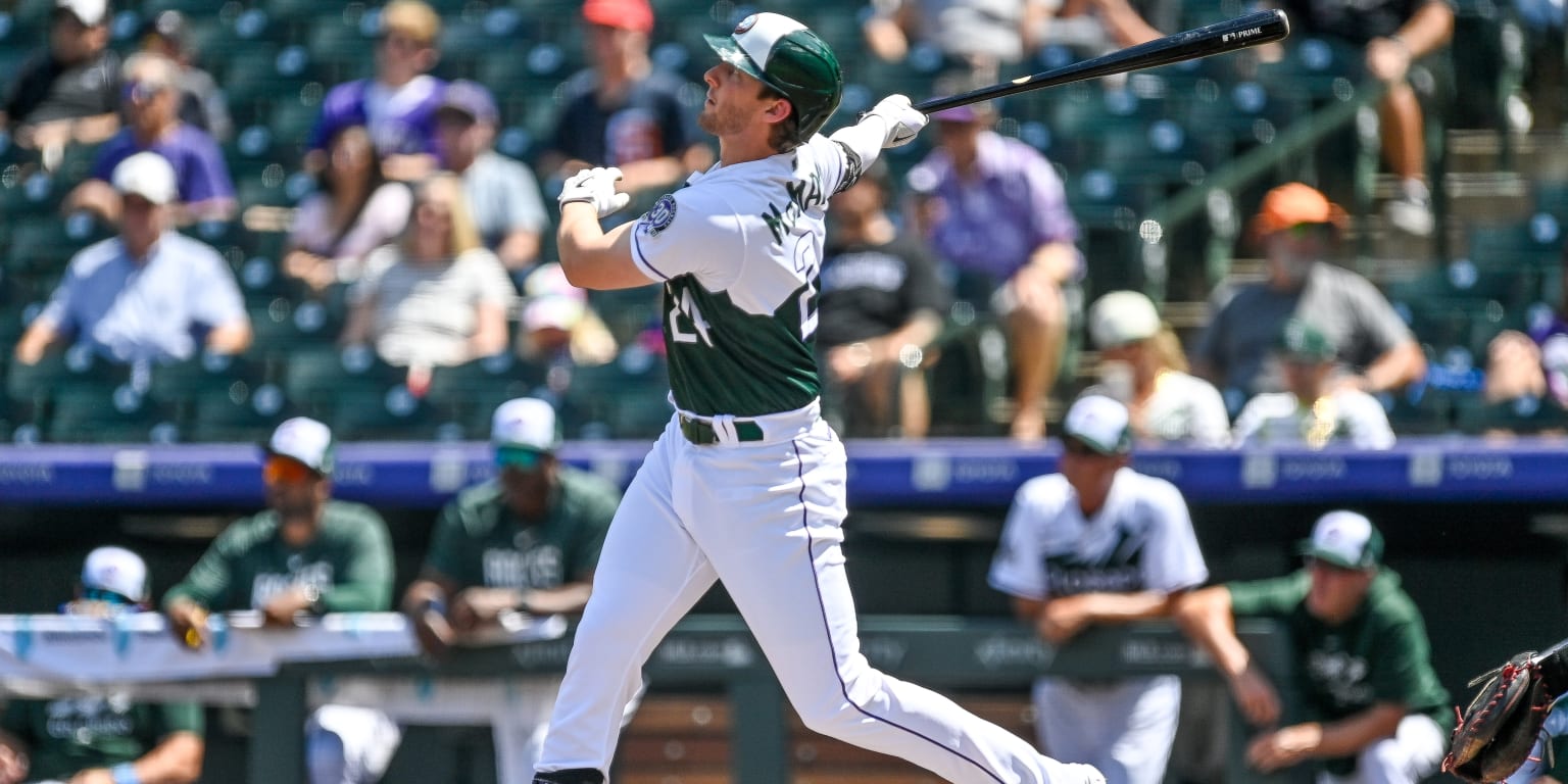 Cron, Díaz hit 3-run homers as Rockies edge Rangers, 7-6