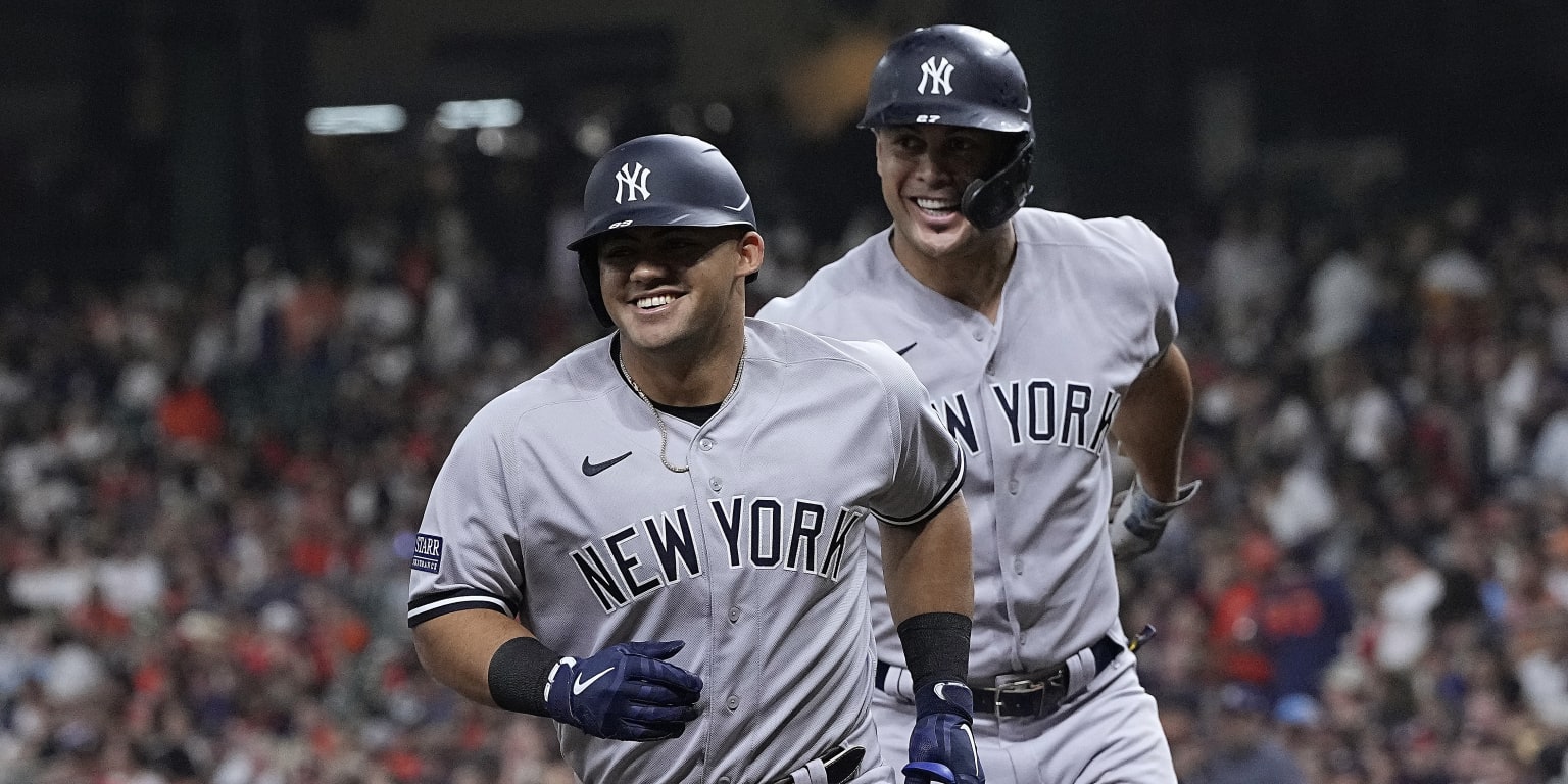 The Yankees hit the Astros with historic HRs by Dominguez and Judge