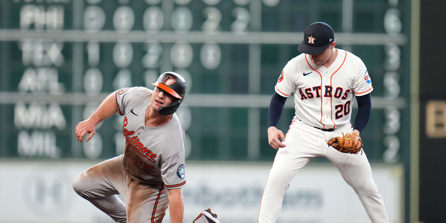 Astros lose 3rd straight game in extras defeat vs. Orioles