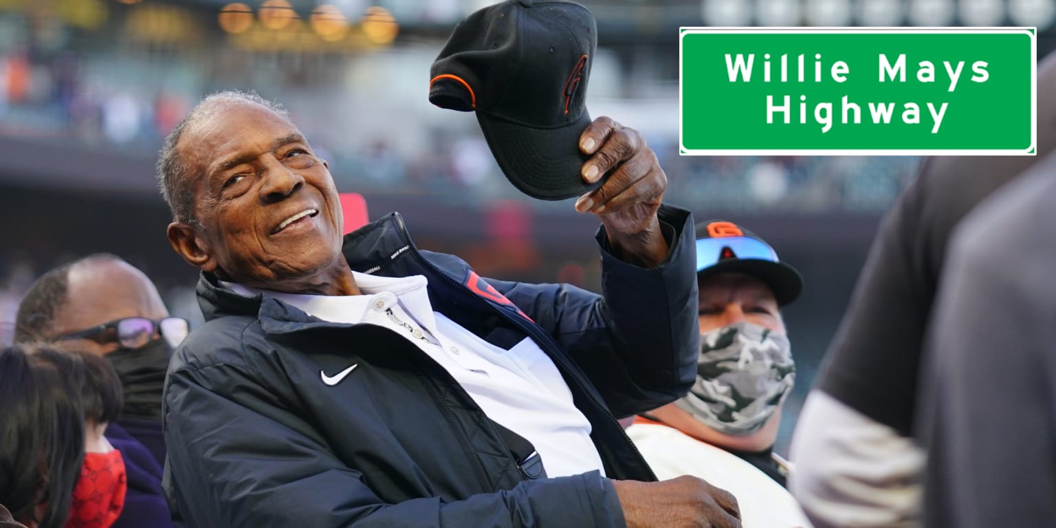 On what would have been his 95th birthday, Willie Mays now has a highway to his name