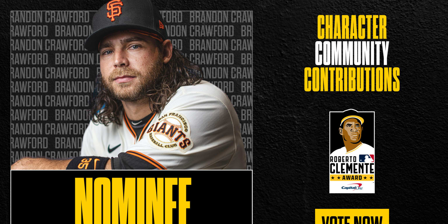 SFGiants on X: A leader on the field and in the community? You bet. Brandon  Crawford is the #SFGiants nominee for the 2023 Roberto Clemente Award.  VOTE:   / X