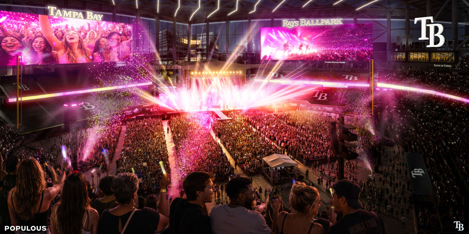 Rays Push $2.3B Tampa Ballpark as Year-Round Event Venue in New Renderings