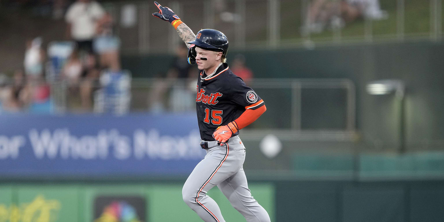 Clark crushes 1st career homer in Tigers' win, shining alongside McGonigle