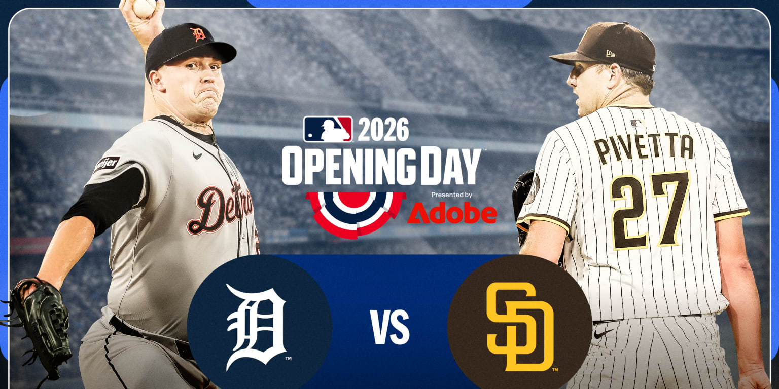 What to know about Tigers-Padres Opening Day (4:10 p.m. ET)