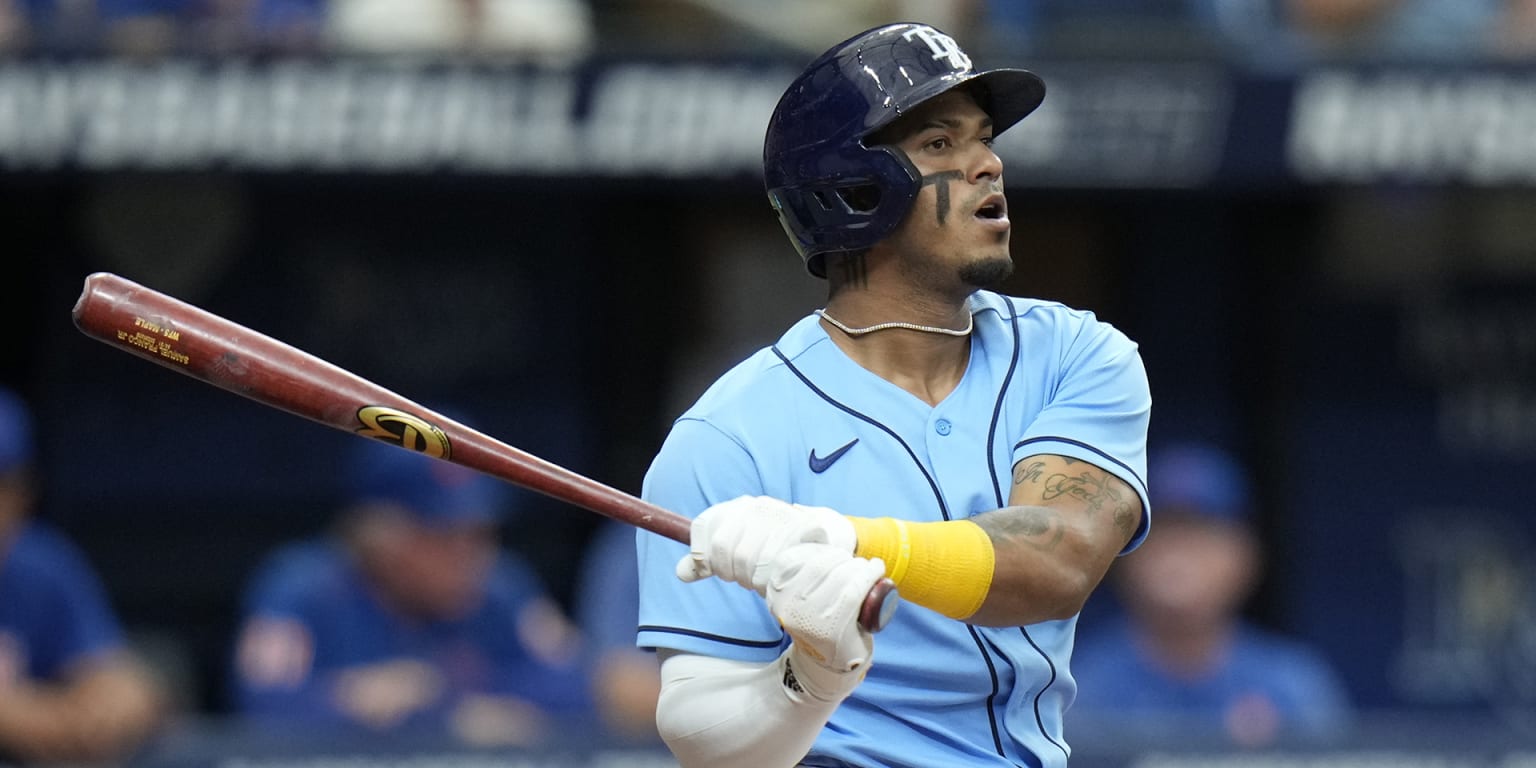 Now batting for the Rays (in practice Friday): Wander Franco