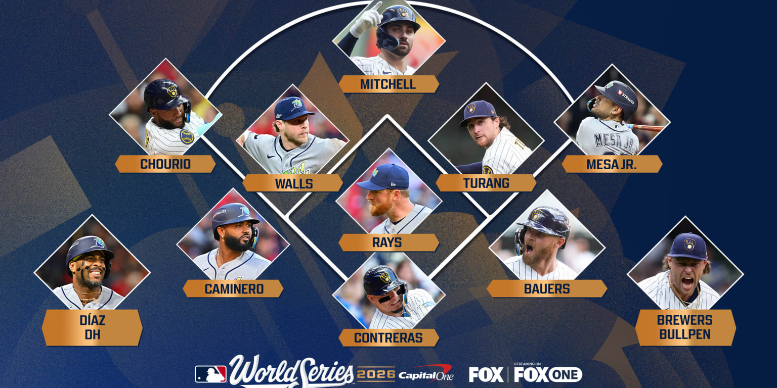 Rays-Brewers World Series position-by-position breakdown