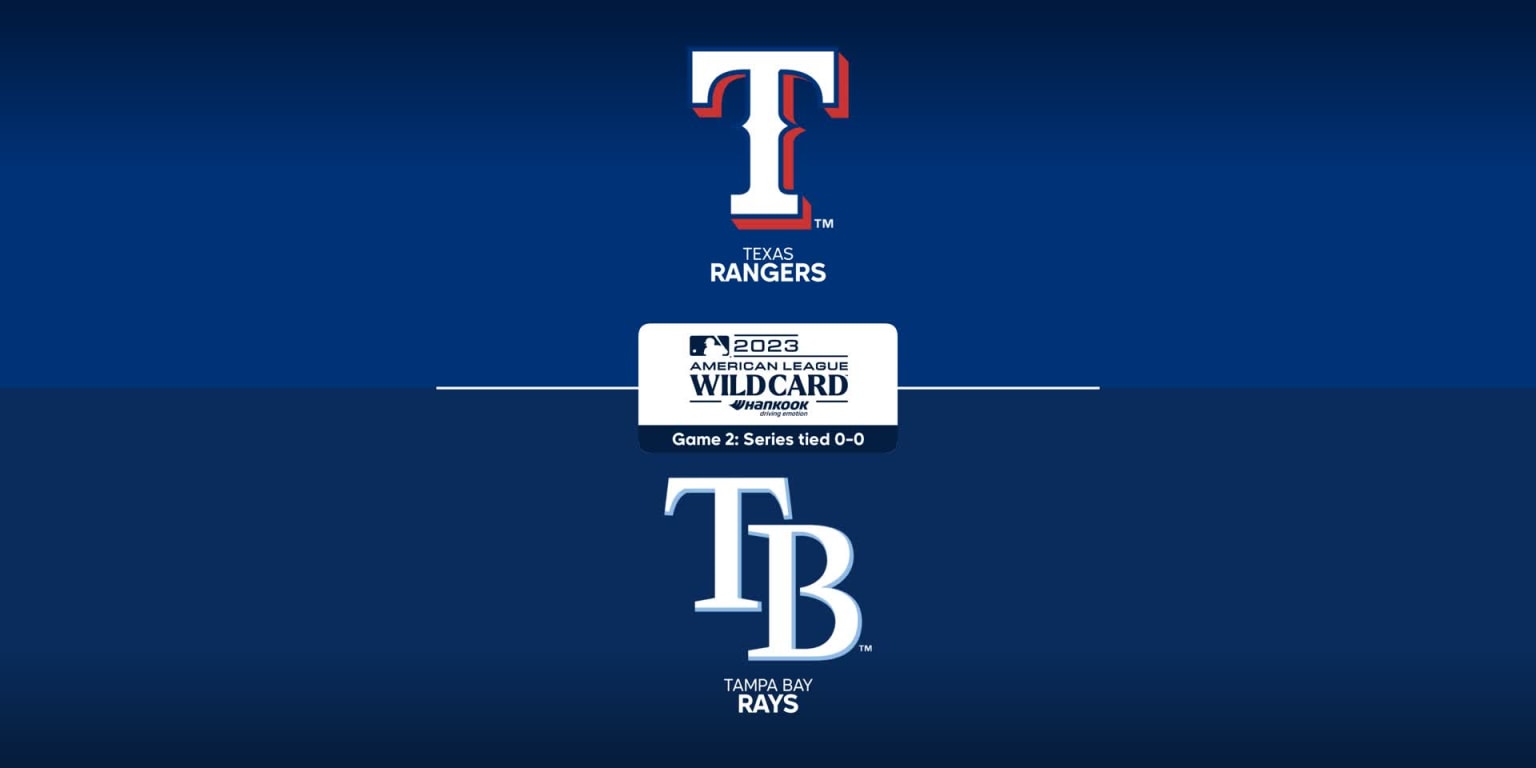Texas Rangers vs. Tampa Bay Rays: TV schedule, how to watch & stream every  MLB Wild Card game 