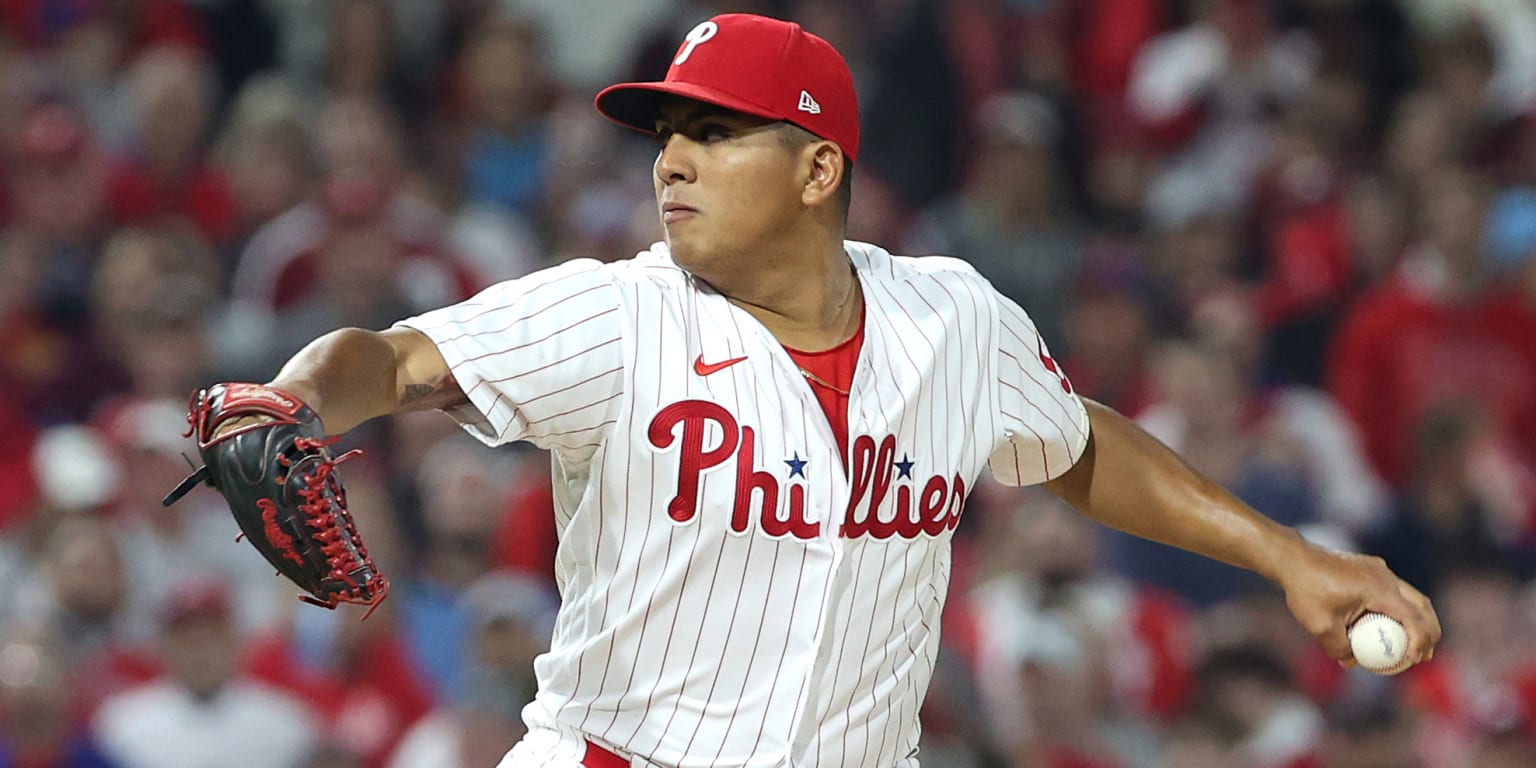 Ranger Suárez the latest Phillies starting pitcher to make his playoff  debut: 'It's very special to me