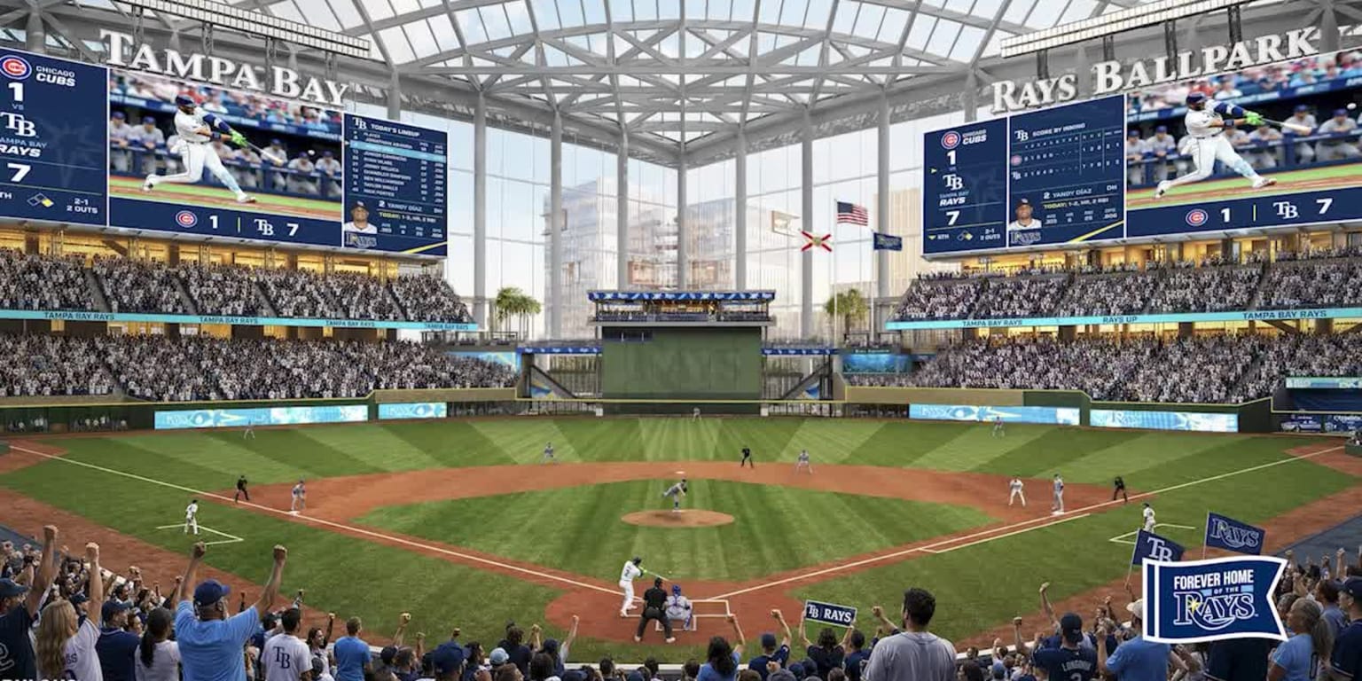 Rays Propose Community Benefits Plan for Forever Home Ballpark in Tampa