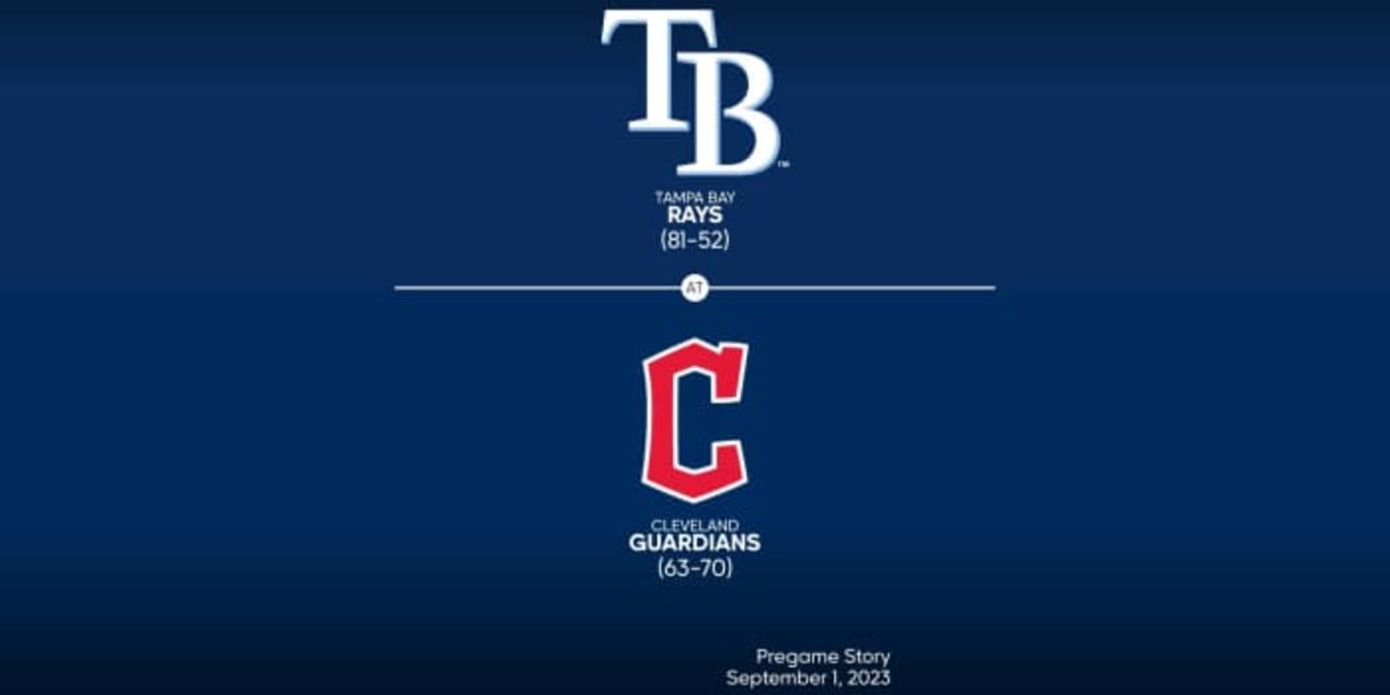 Tampa Bay Rays at Cleveland Guardians Preview - 09/01/2023