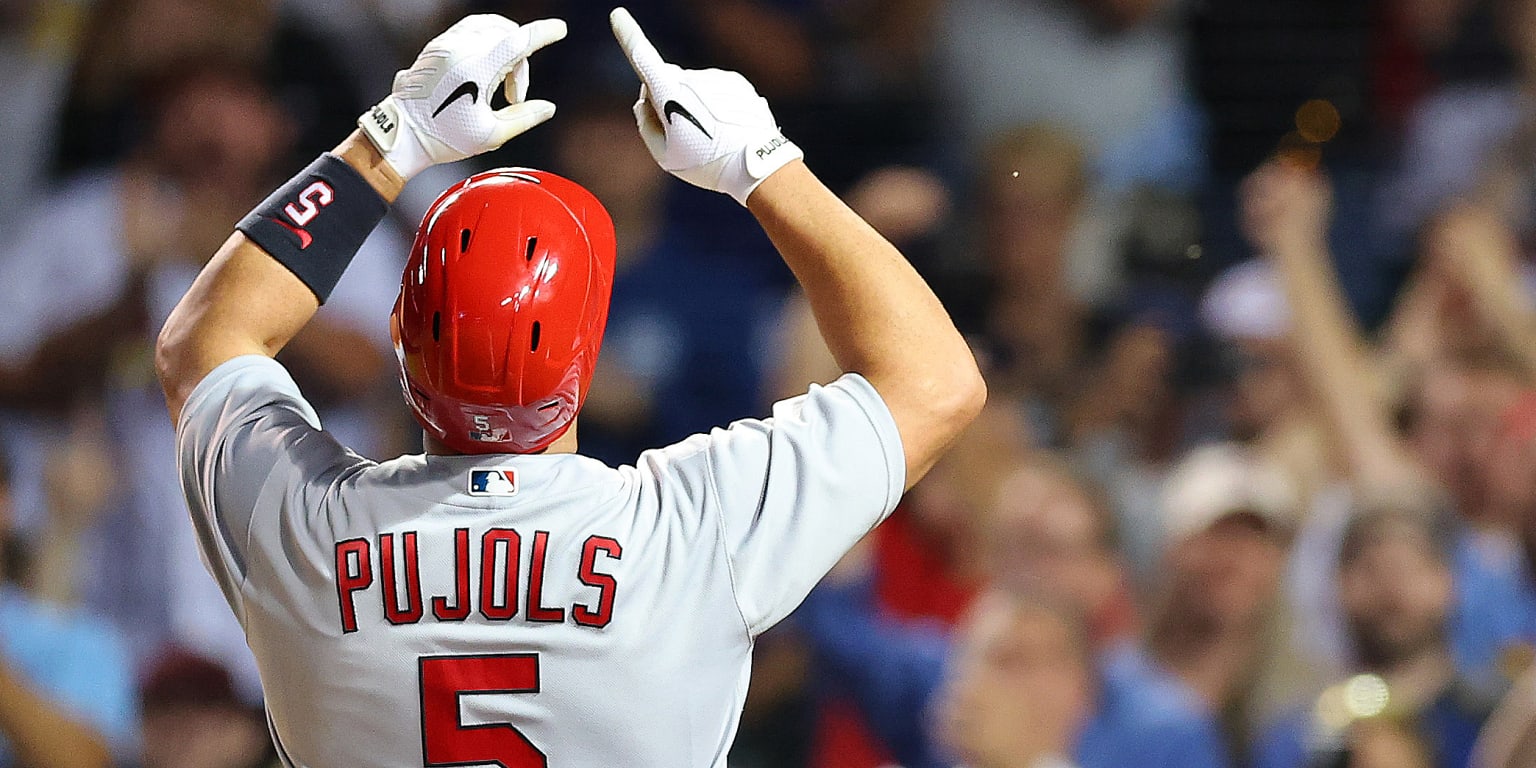 FOX Sports: MLB on X: HE DID IT!!! Albert Pujols is the 4th