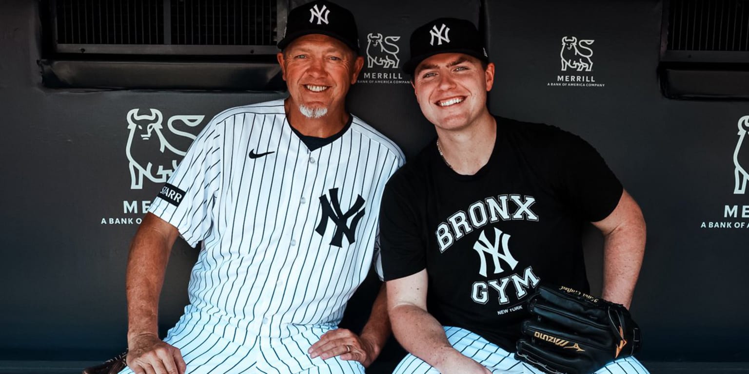 Fathers and sons help honor pinstriped legacy at the Yankees' Old-Timers' Day