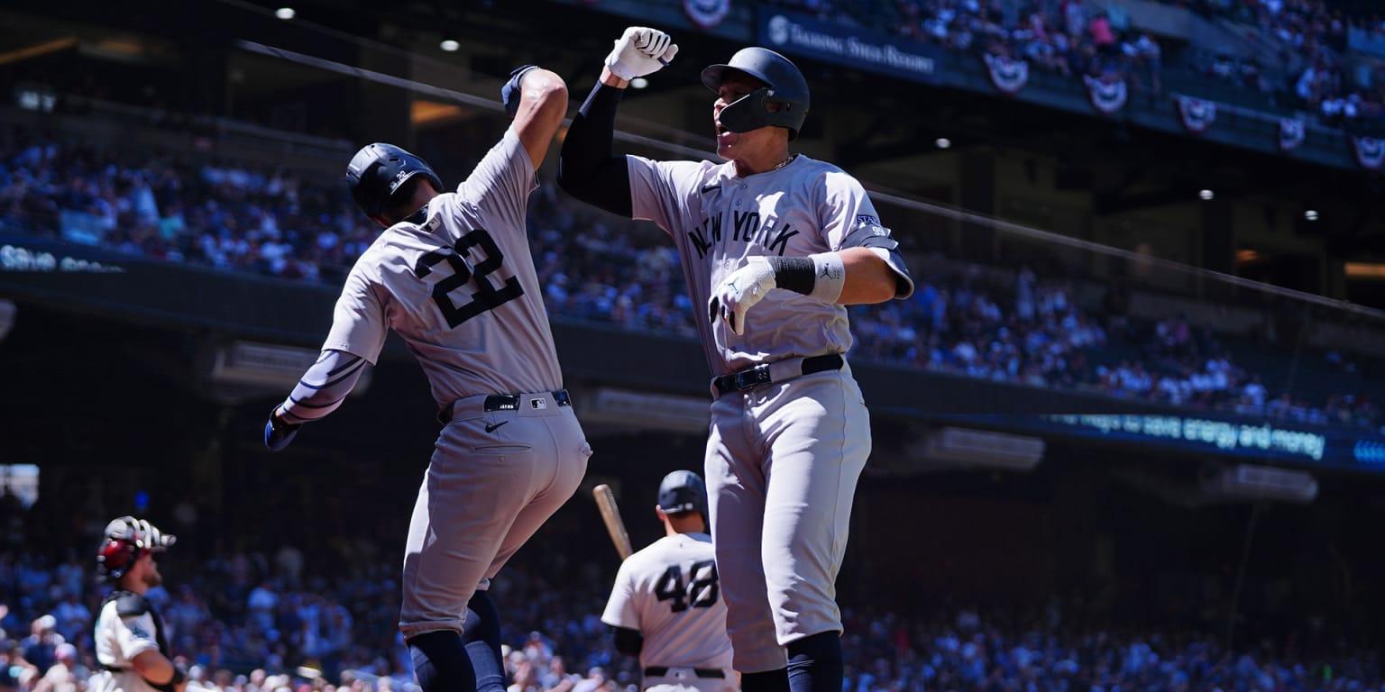 Aaron Judge hits his first home run of 2024 season