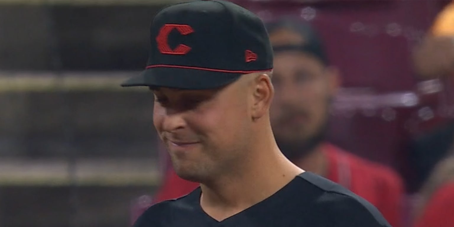 Nathaniel Lowe has a laugh at his brother Josh's expense